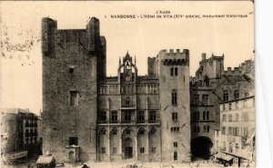 CPA Narbonne L'Hotel de Ville, monument historique FRANCE (1013084)