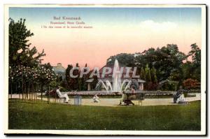 Old Postcard Bad Kreuznach Roseninsel Neue What