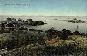 Watch Hill Rhode Island RI Foster Cove c1910 Vintage Postcard