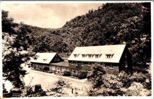 RPPC, NC North Carolina  TOPOCO LODGE  Roadside~Graham County  ca1930's Postcard