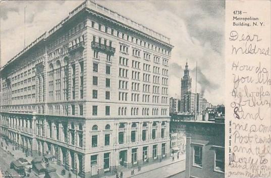 Metropolitan Building New York City New York 1905