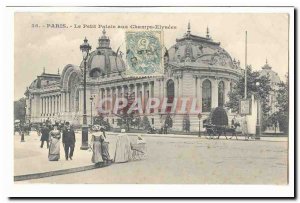 Paris (8th) Postcard Old Little Palace Champs Elysees