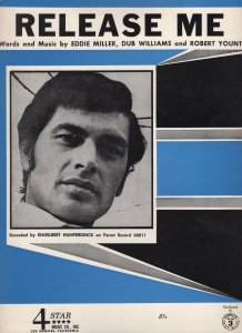 Engelbert Humperdinck Release Me Rare XL Sheet Music