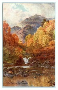 Tucks Oilette 'Bonnie Scotland' in the heart of the Trossachs Artist Postcard