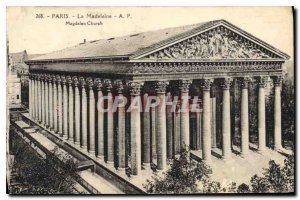 Postcard Old Paris La Madeleine