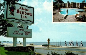 Mississippi Biloxi Admiral Benbow Inn 1980