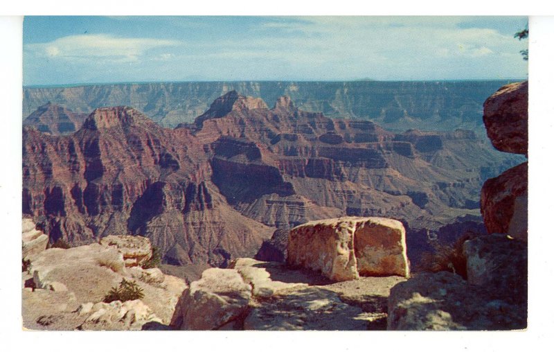 AZ - Grand Canyon Nat'l Park. View from Bright Angel Point 