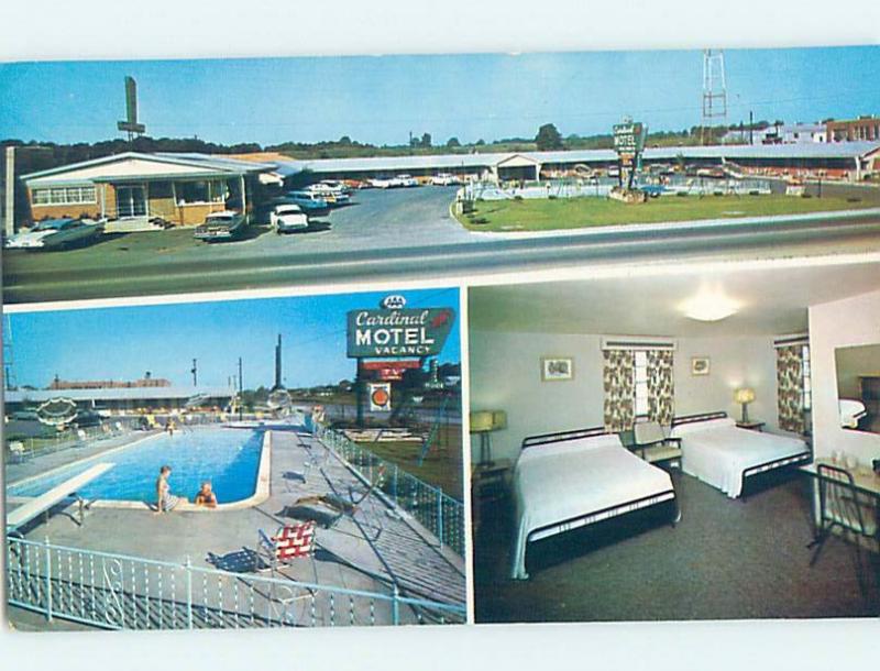 Unused Pre-1980 MOTEL SCENE Elizabethtown - Near Louisville Kentucky KY G6638