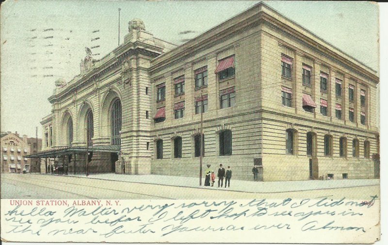 Union Station, Albany, New York   '1909'