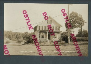 Danbury NEW HAMPSHIRE RPPC c1910 GENERAL STORE Post Office nr Concord Tilton