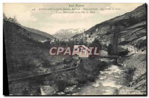 Old Postcard The Needles Alps Summer Station General view edges Guil Electric...