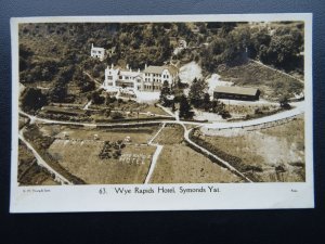 Herefordshire SYMONDS YAT Wye Rapids Hotel c1930 RP Postcard by G.W.Young & Sons