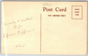 Granville Ohio 1940s Postcard Camp Oba Inca