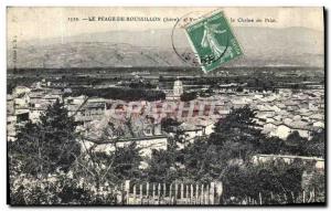 Old Postcard Le Peage De Roussillon La Chaine du Pilat