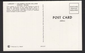 Georgia VALDOSTA State Collage - Library Built in 1972 ~ Chrome