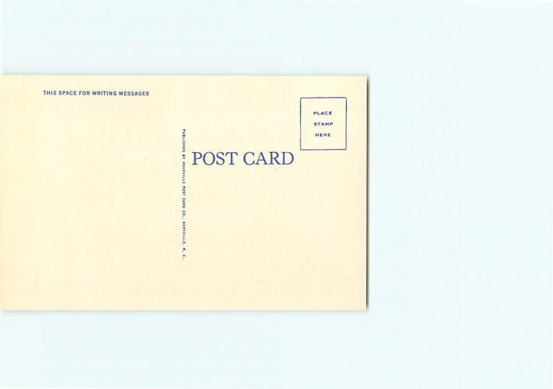 Vintage Post Card W-53 First Baptist Church Winston Salem  N C  # 3638