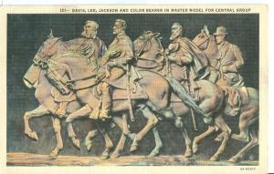 Davis, Lee, Jackson & Color Bearer in Master Model 1942 used