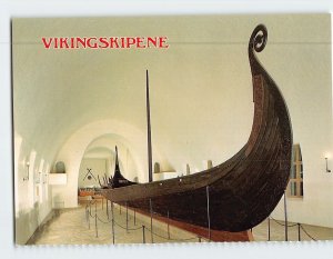 Postcard Vikingskipene The Viking Ships Museum Oslo Norway