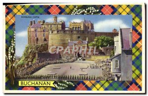 Postcard Modern Buchanan Edinburgh castle