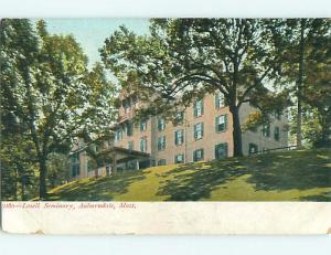 Unused Pre-1907 LASELL SEMINARY Auburndale Massachusetts MA t3246