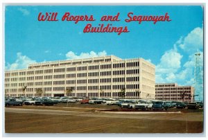 1963 Exterior View Sequoyah Will Rogers Building Oklahoma City Oklahoma Postcard