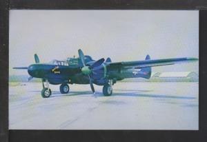 Northrop P-61C Black Widow Postcard 