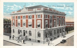 G24/ Beaumont Texas Postcard c1920s Post Office Building