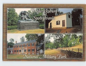 Postcard Fredericksburg and Spotsylvania National Military Park, Virginia