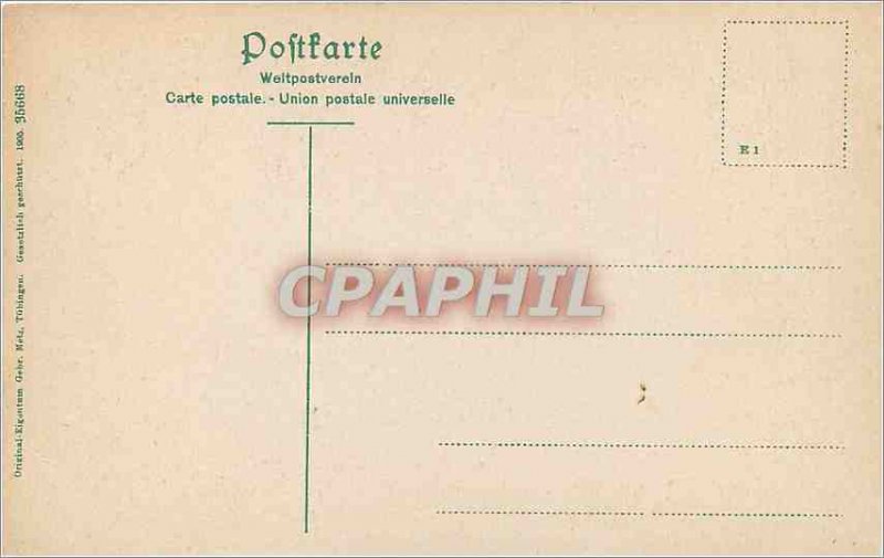 Old Postcard Colmar Eis