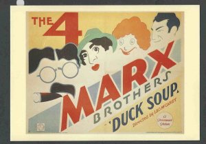 Ca 1970 PPC* The 4 Marx Bros In Duck Soup Classic 1930's Comedy See Info