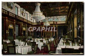 Old Postcard Wiesbaden Kurhaus Neues Weinsalon