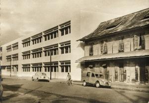 french guiana, Guyane, CAYENNE, Ave. F. Roosevelt, Primary Girls School (1960s)
