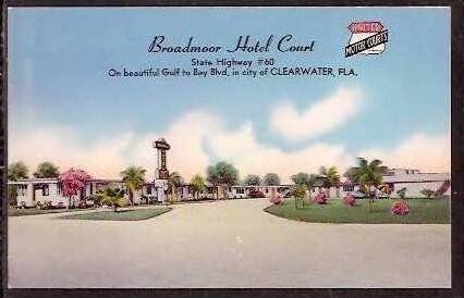 FL Clearwater Broadmoor Hotel Court