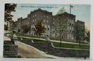 Staunton Va Staunton Military Academy Postcard N16