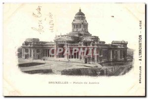 Old Postcard BRussels Courthouse