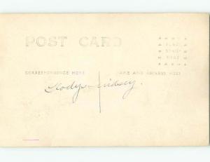 Pre-1918 rppc PRETTY WOMAN IN COAT AND HAT r5813