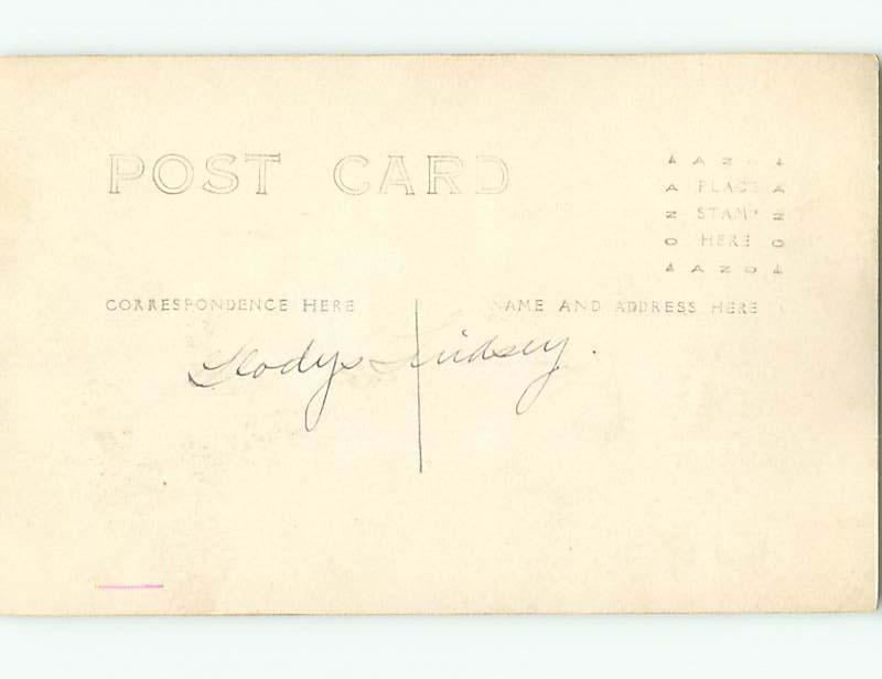 Pre-1918 rppc PRETTY WOMAN IN COAT AND HAT r5813