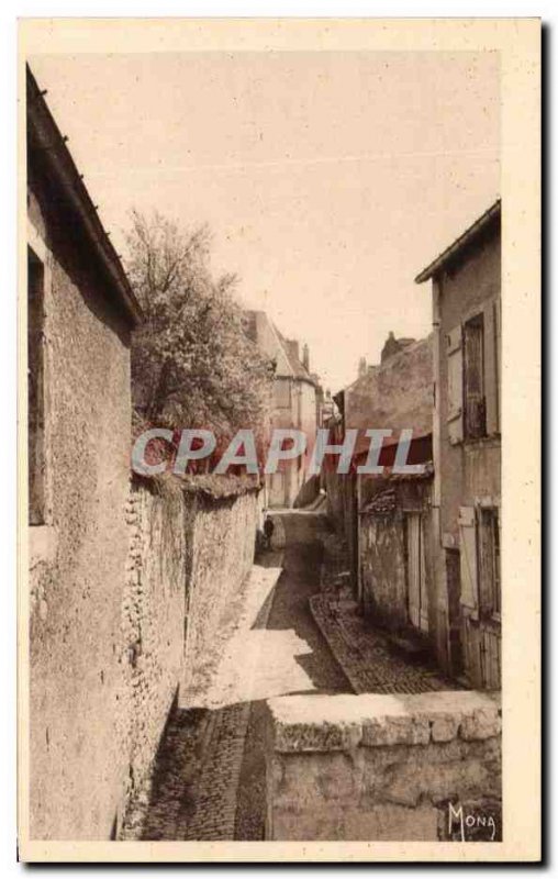 Old Postcard The Small Tables Of Langres The Old Streets La Rue Aux Fees