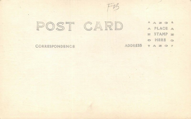 LP21    Columbus  Ohio  Postcard RPPC  Franklin War Memorial 