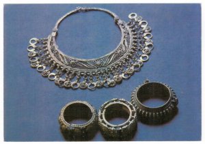 Bangladesh 1990 Unused Postcard Sonargaon Museum Art Jewellery Jewelry