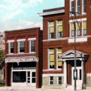 Fire Department City Hall Oklahoma City OK Postcard