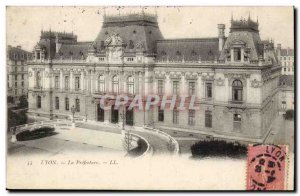 Lyon Old Postcard The prefecture