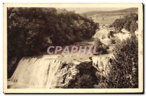 Old Postcard From Around Oyonnax Jump Charmine