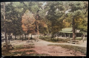 Vintage Postcard 1907-1915 Endless Cavern Campgrounds, New Market, Virginia (VA)