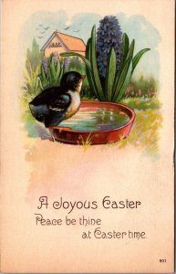 Joyous Easter Vintage Postcard