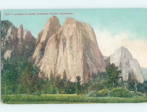 Divided-back NATURE Yosemite Valley In Park - Near Stockton & Modesto CA AD5161