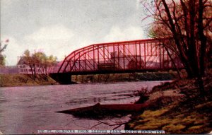 Indiana South Bend Up St Joe River From Leeper Park