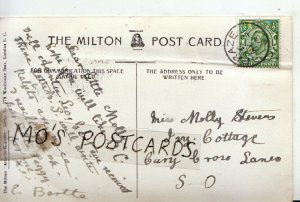 Genealogy Postcard - Stevens - Ivy Cottage - Cury Cross Lanes - S.O. - Ref 8012A