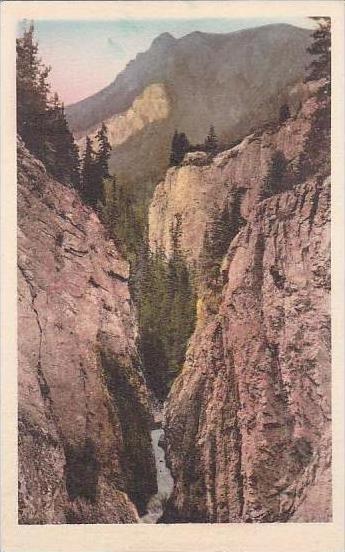 Colorado Manitou Canon Above Box Canon At Ouray Albertype