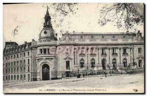 Old Postcard Limoges Prefecture The new main Facade